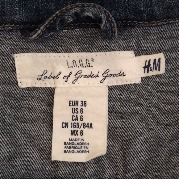 Gorgeous Denim Jean Jacket - L.O.G.G H&M - Picture 5 of 5